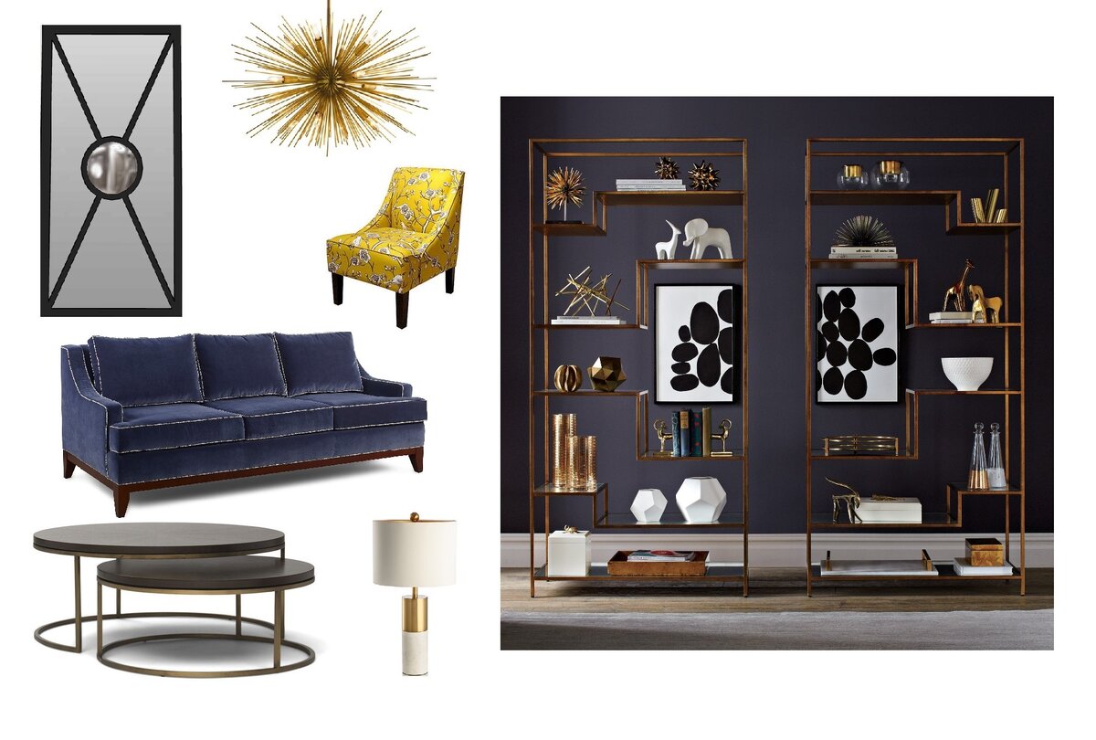 Коллаж - стилистический ориентир будущего интерьера