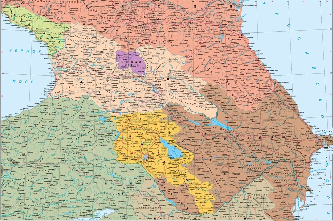 Кавказские столицы