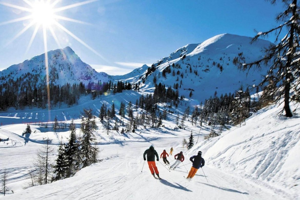 Горный склон 