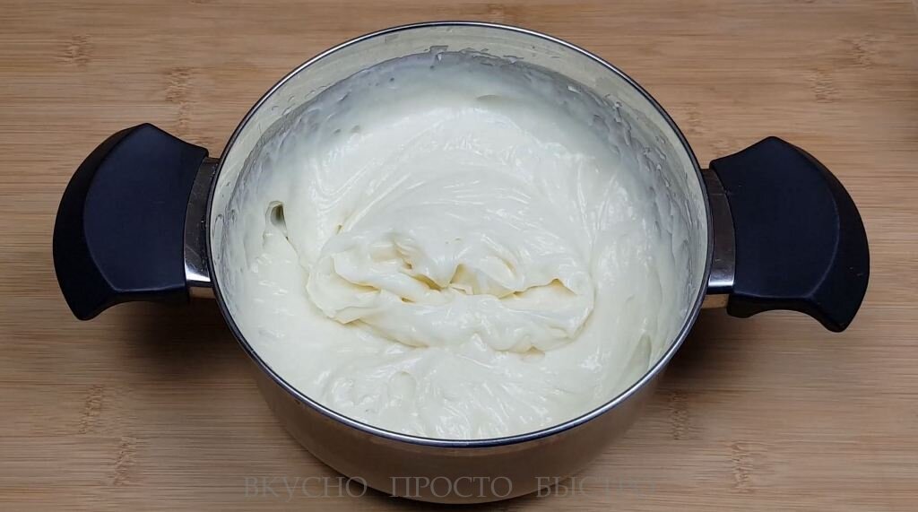Торт пломбир на сковородке