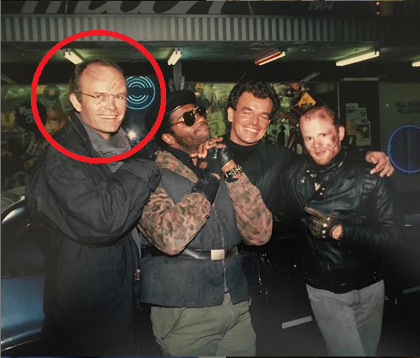 Сценическая «банда Боддикера». Фото со съемок фильма «Робокоп»