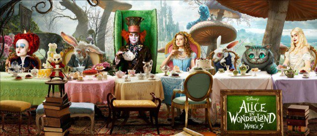 Алиса в Стране чудес, фильм 2010г.