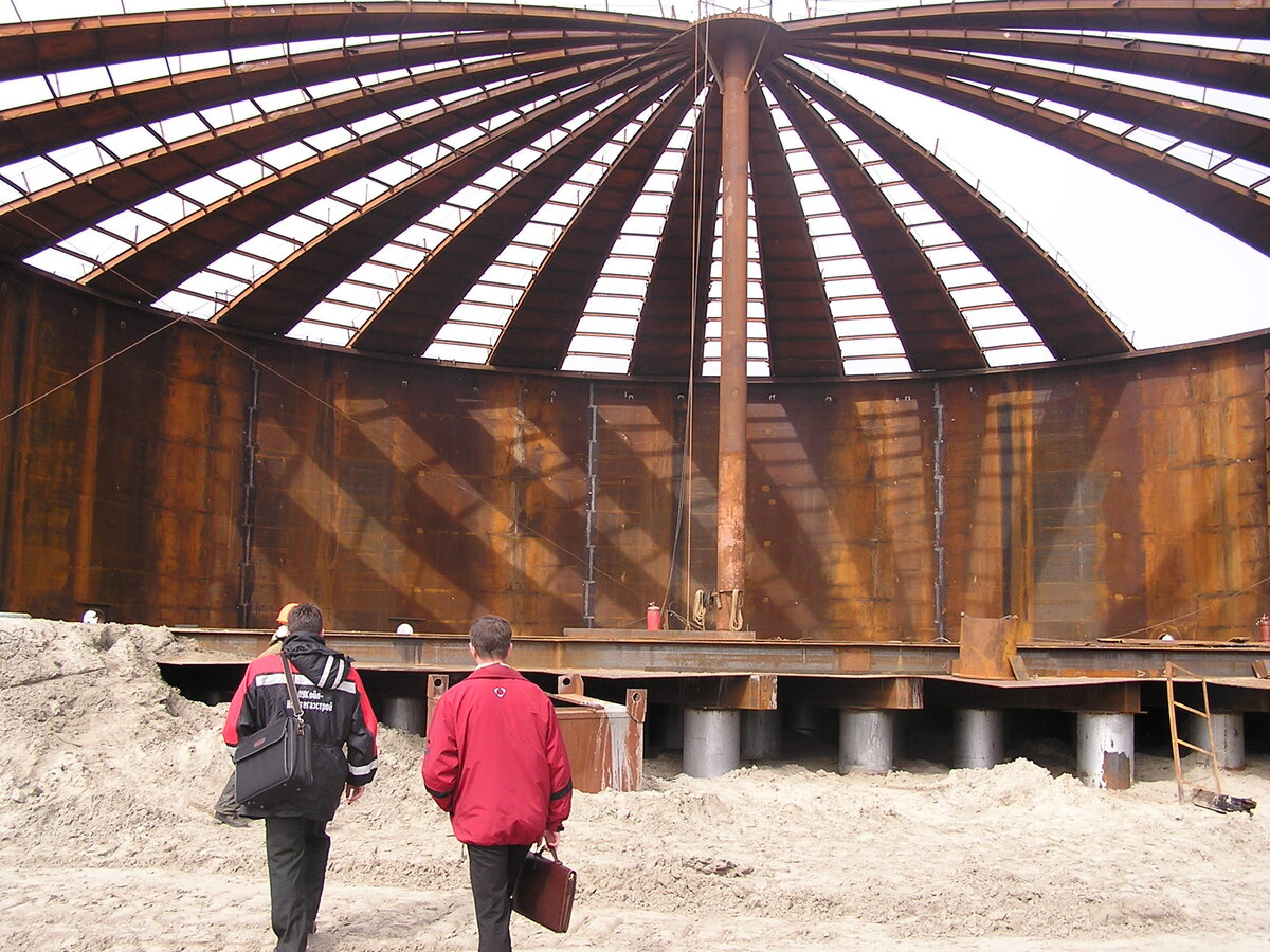 Строительство БРП.