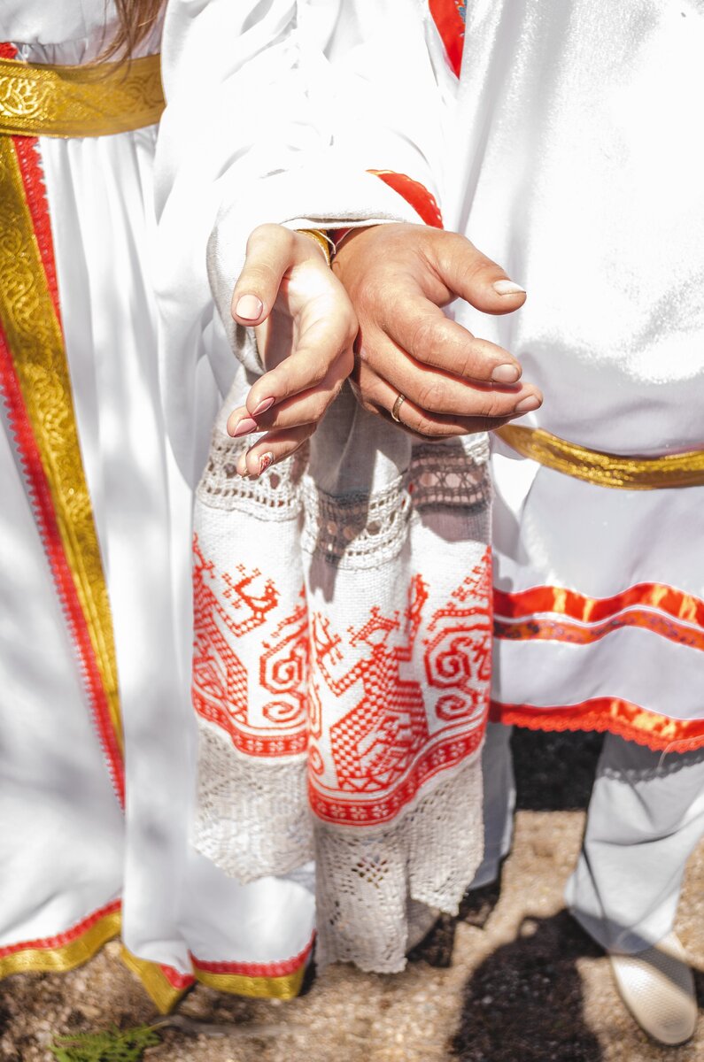 Тематическая свадьба в старо-славянском стиле на Алтае