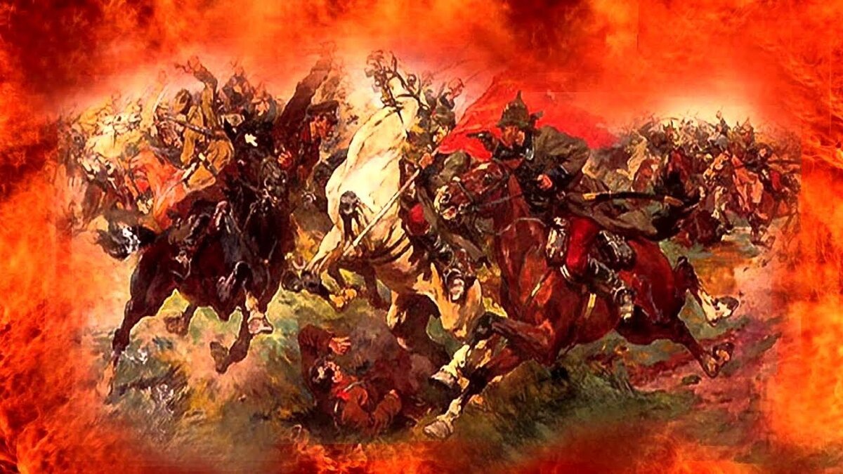 Н.С. Самокиш "Атака"