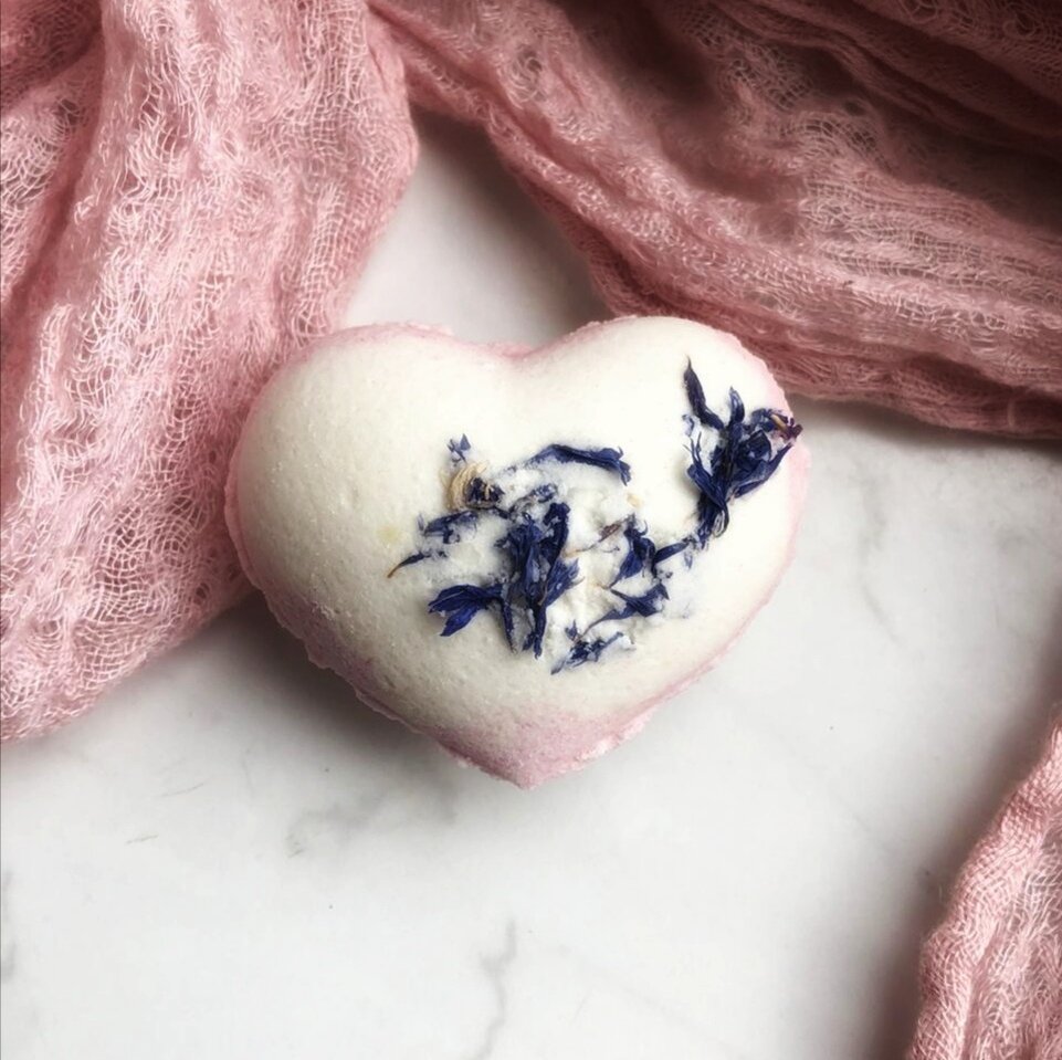 Вишневая бомбочка для ванны своими руками