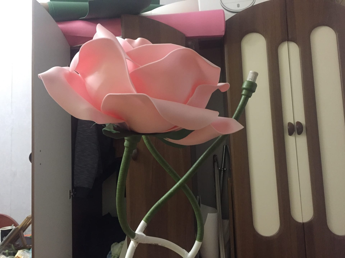 Так светильник выглядел еще неделю назад.