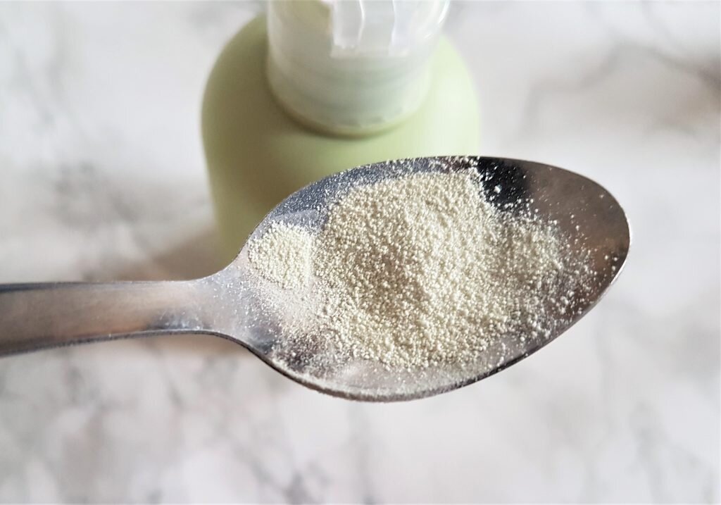 Энзимная пудра похожа на тальк или муку