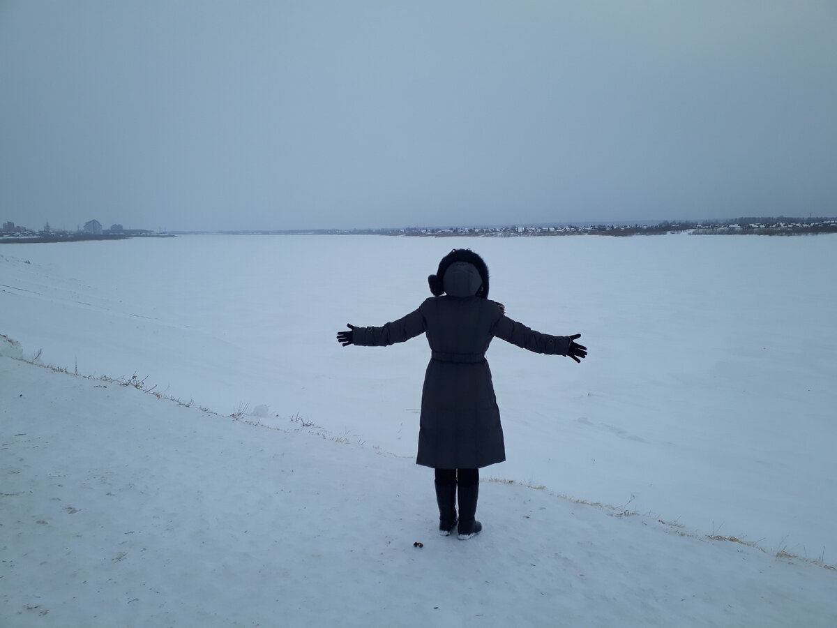 снег в Сибири