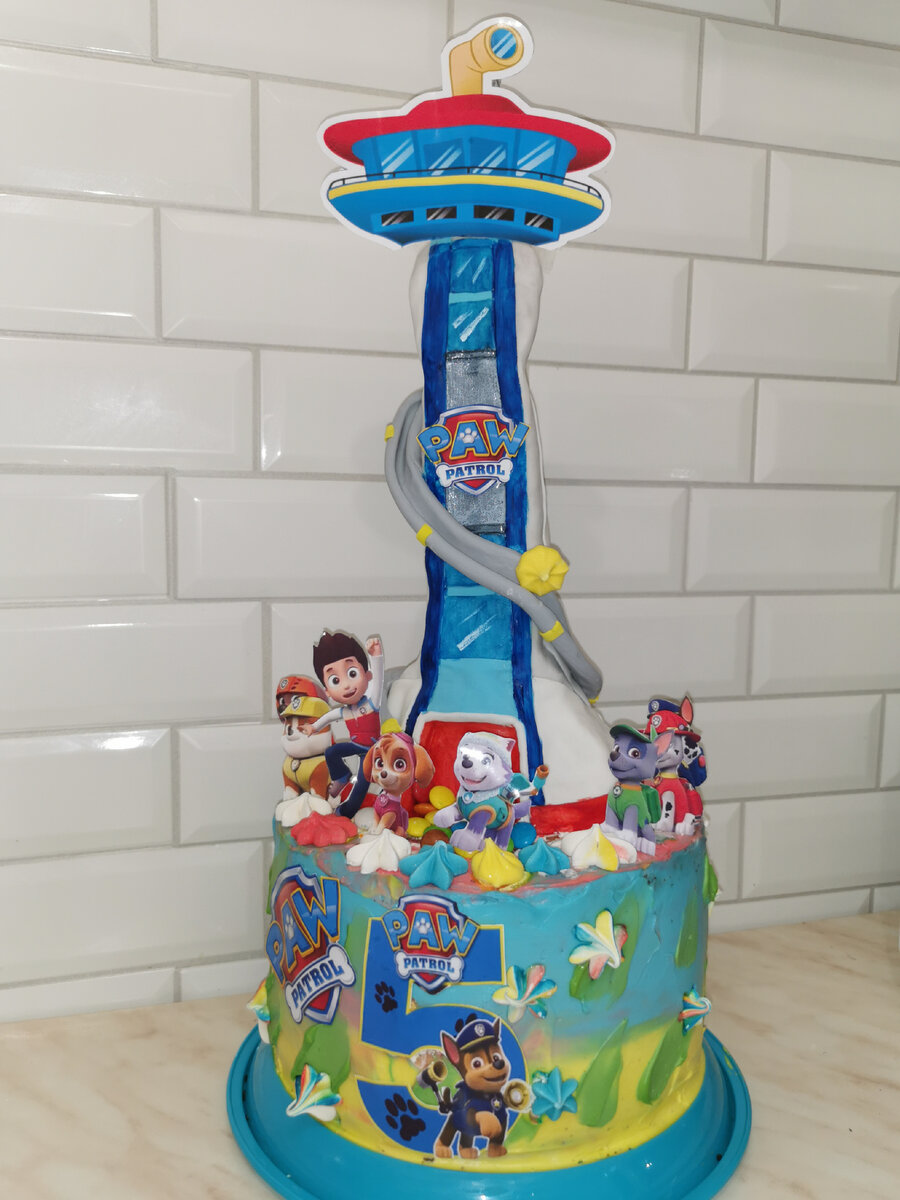 Готовила Торт сыну на 5 лет