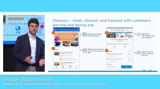 Богдан Задорожный, Connecting with Alipay // Выступление на конференции Change 2017
