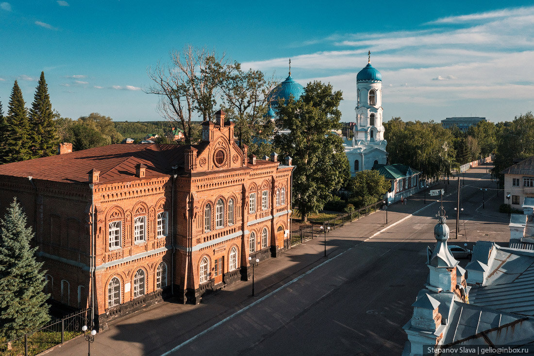 Достопримечательности бийска рисунок