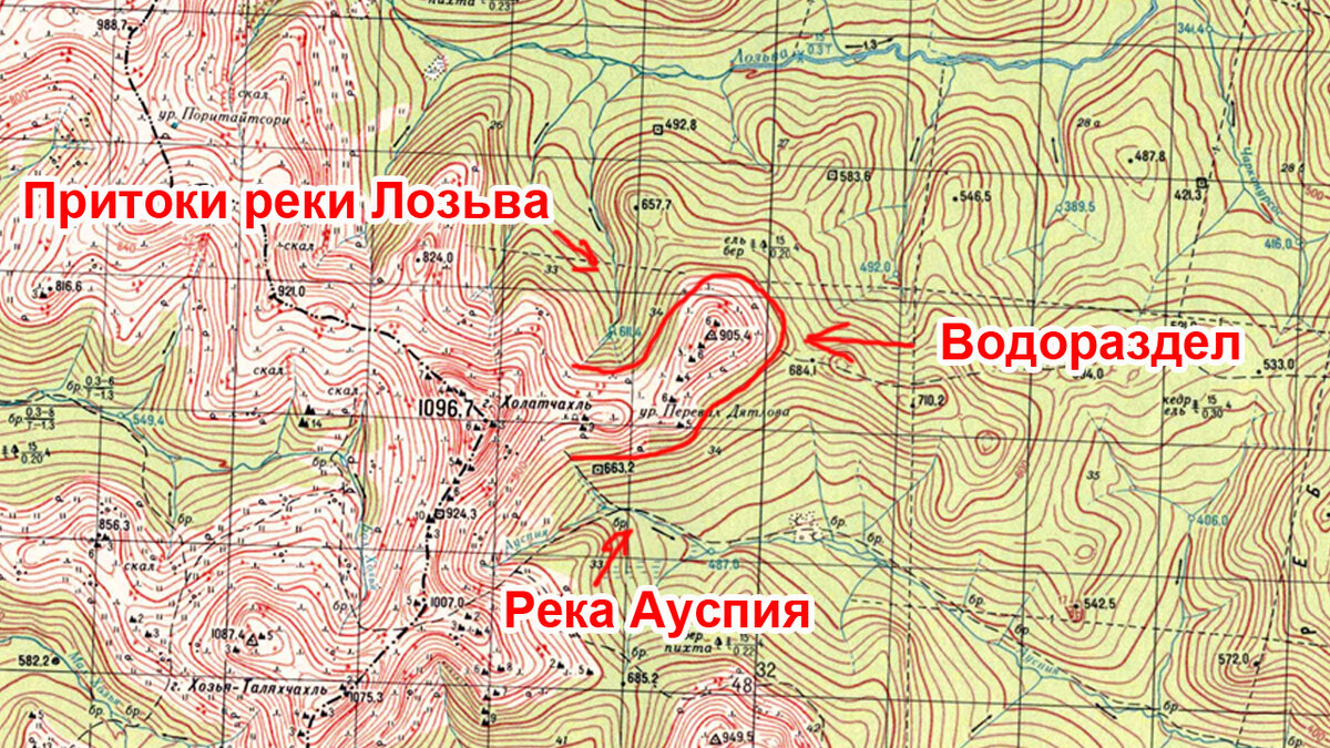 Река ауспия карта