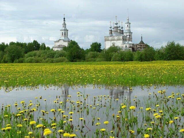 Лальский соборный комплекс. Ансамбль Воскресенского собора. Фото из интернета, из разных источников. На авторство не претендую.