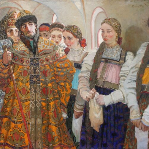 Выбор невесты (художник Голубечкова С.П.)