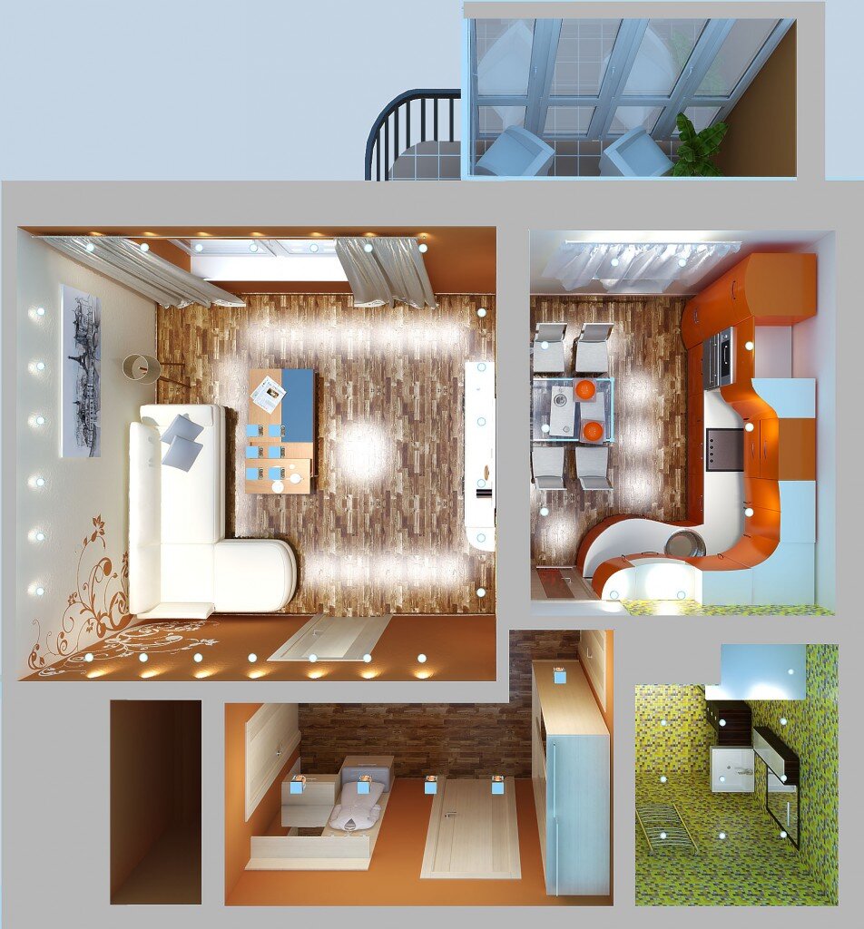 3D-проект в одной из программ. Как правило, полезно только для визуализации, т.е. реальной пользы не много.