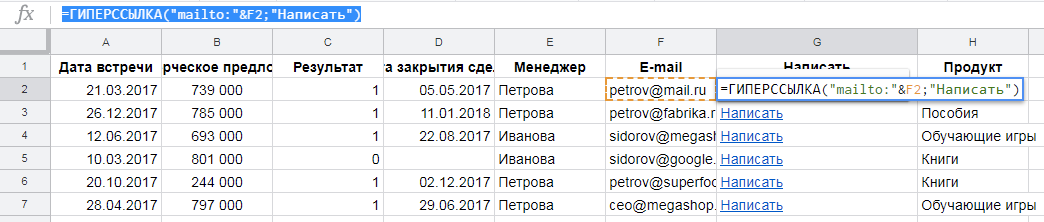   Ссылка mailto:address@site.ru открывает почтовый клиент и автоматически создает письмо указанному адресату.-2