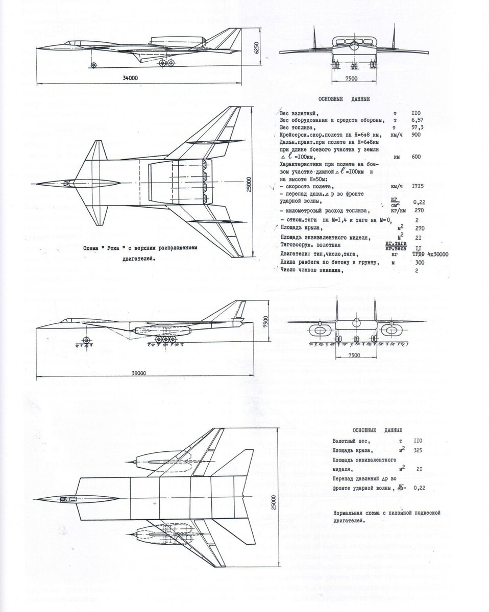 Проект "противокитайского" самолета-штурмовика специального назначения М-25 "Адский косильщик" ОКБ Мясищева