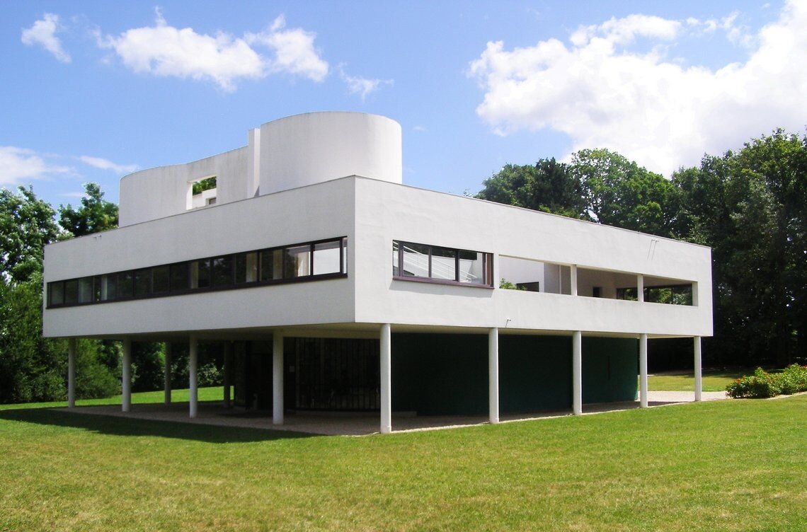  Villa Savoye. Poissy, France. Architects: Le Corbusier and Pierre Jeanneret
