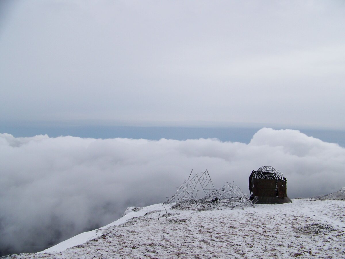 недостроенная юрта