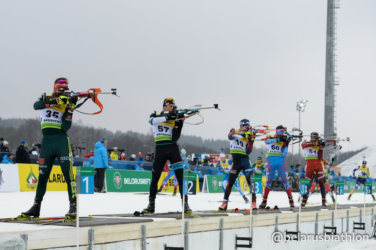 Чемпионат Европы по биатлону в Раубичах под Минском