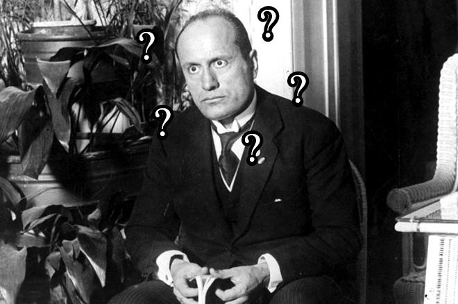 Дуче недоумевает