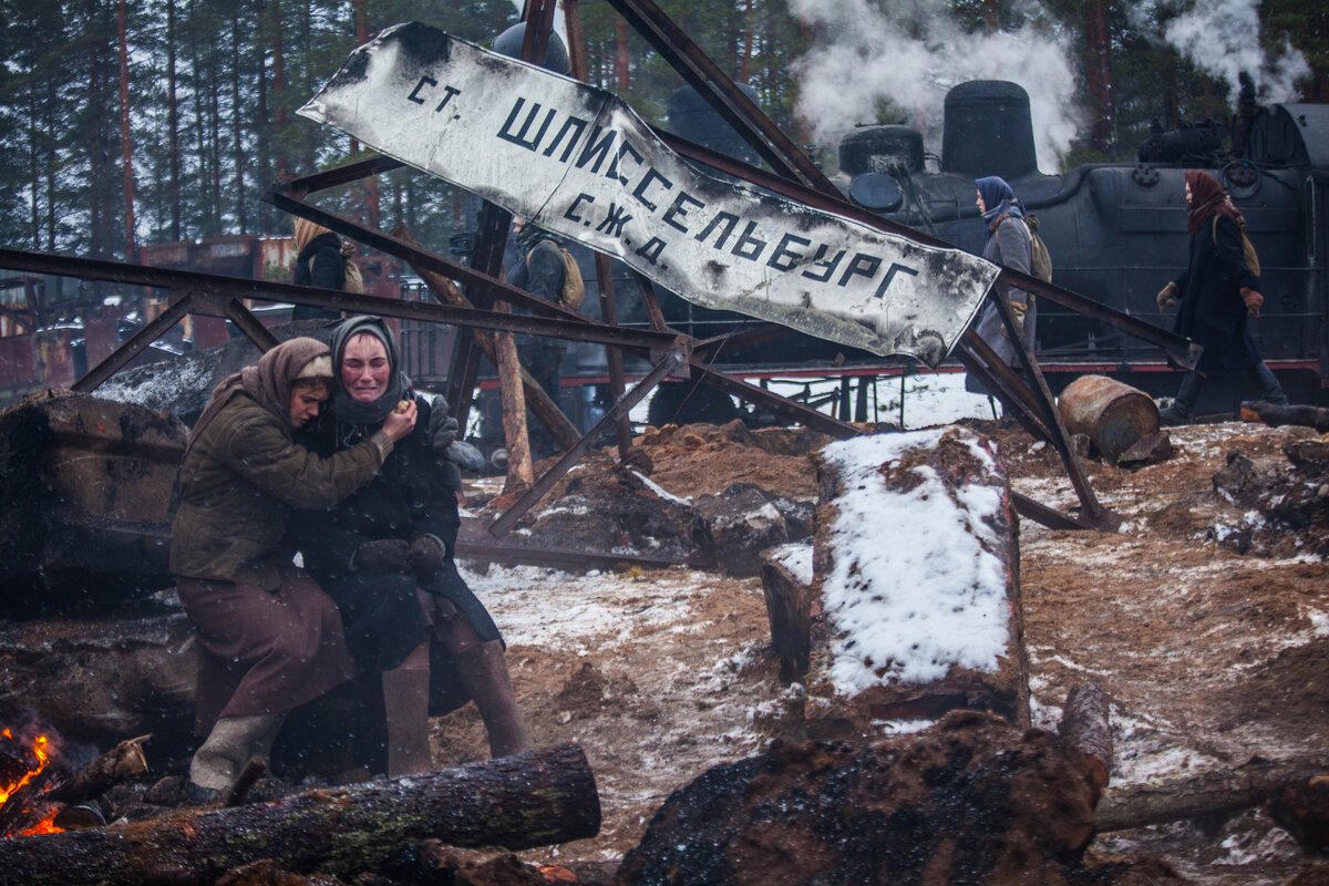 Фотография со съемок фильма «Коридор бессмертия»