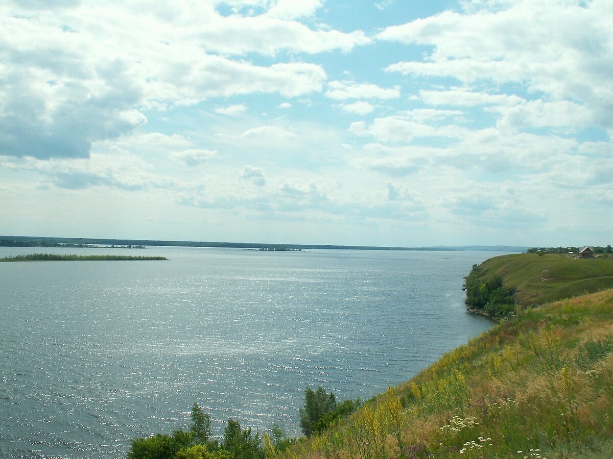 Волга в Переволоках