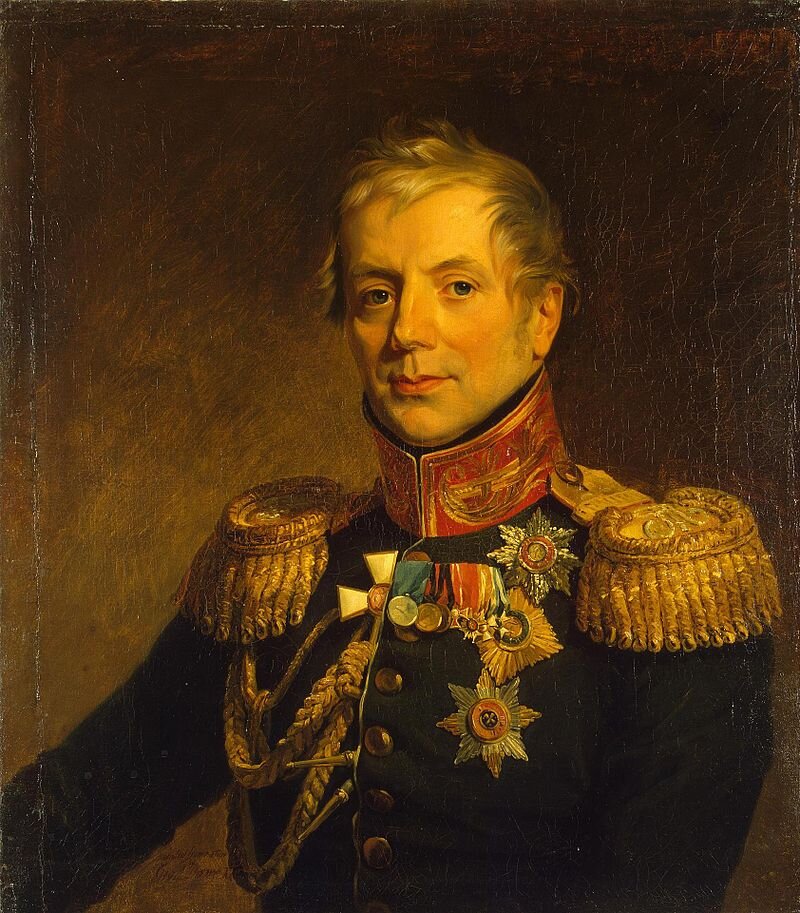 П.П.Коновницын. Портрет из Галереи 1812 года в Зимнем дворце