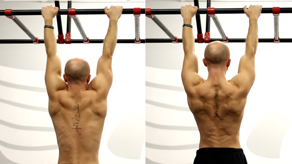техника подтягивания на турнике обратным хватом. накачать предплечья. подтягивания на турнике. мужская спина фото. сила прямых рук.
