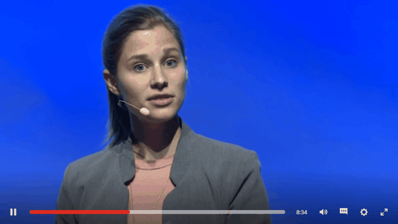 Джулия Эндерс нарисовала картинки для презентации от руки. Изображения с сайта ted.com