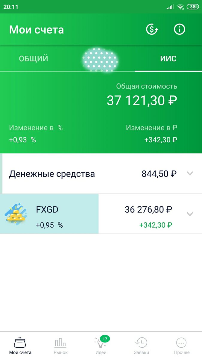Долгожданный рост портфеля. 