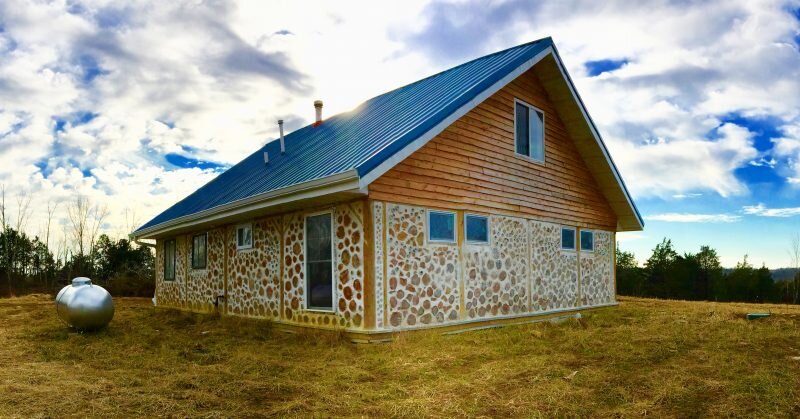 Дачный домик со стоимостью стен по цене дров. Сравнение со стенами из блоков