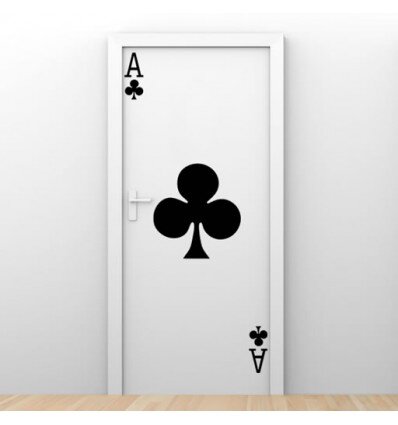 Декор двери пленкой