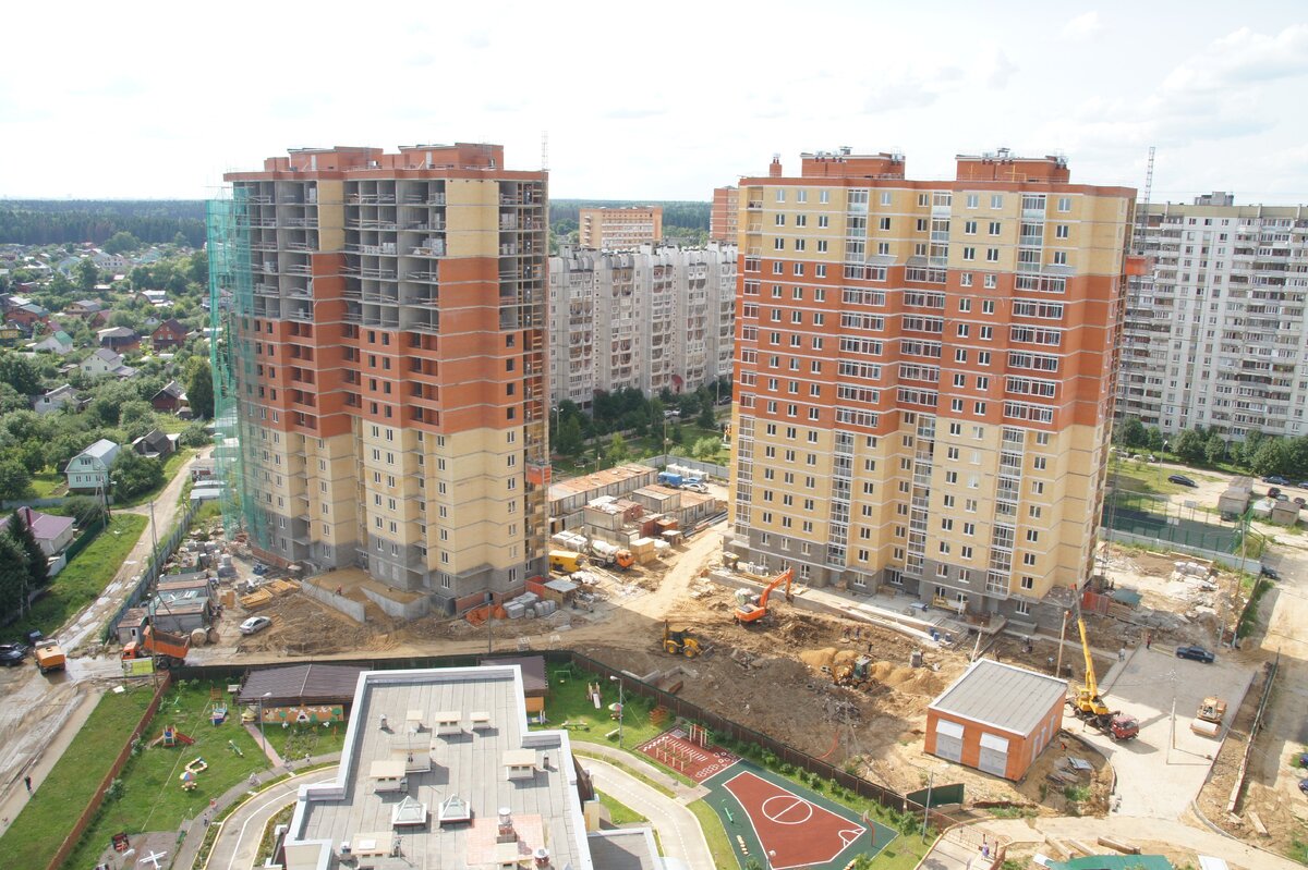 Лобня. Жк Мещерские дворики