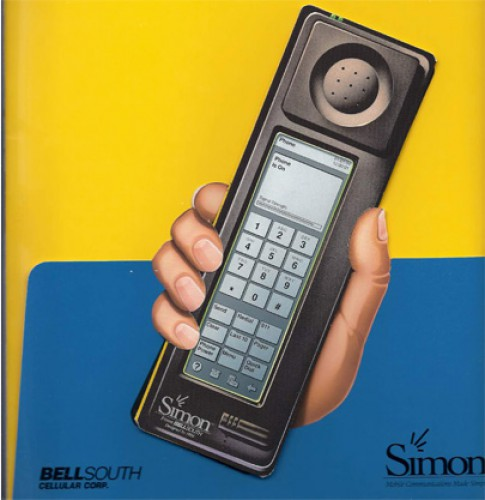 САМЫЙ ПЕРВЫЙ СЕНСОРНЫЙ ТЕЛЕФОН В МИРЕ  IBM Simon 