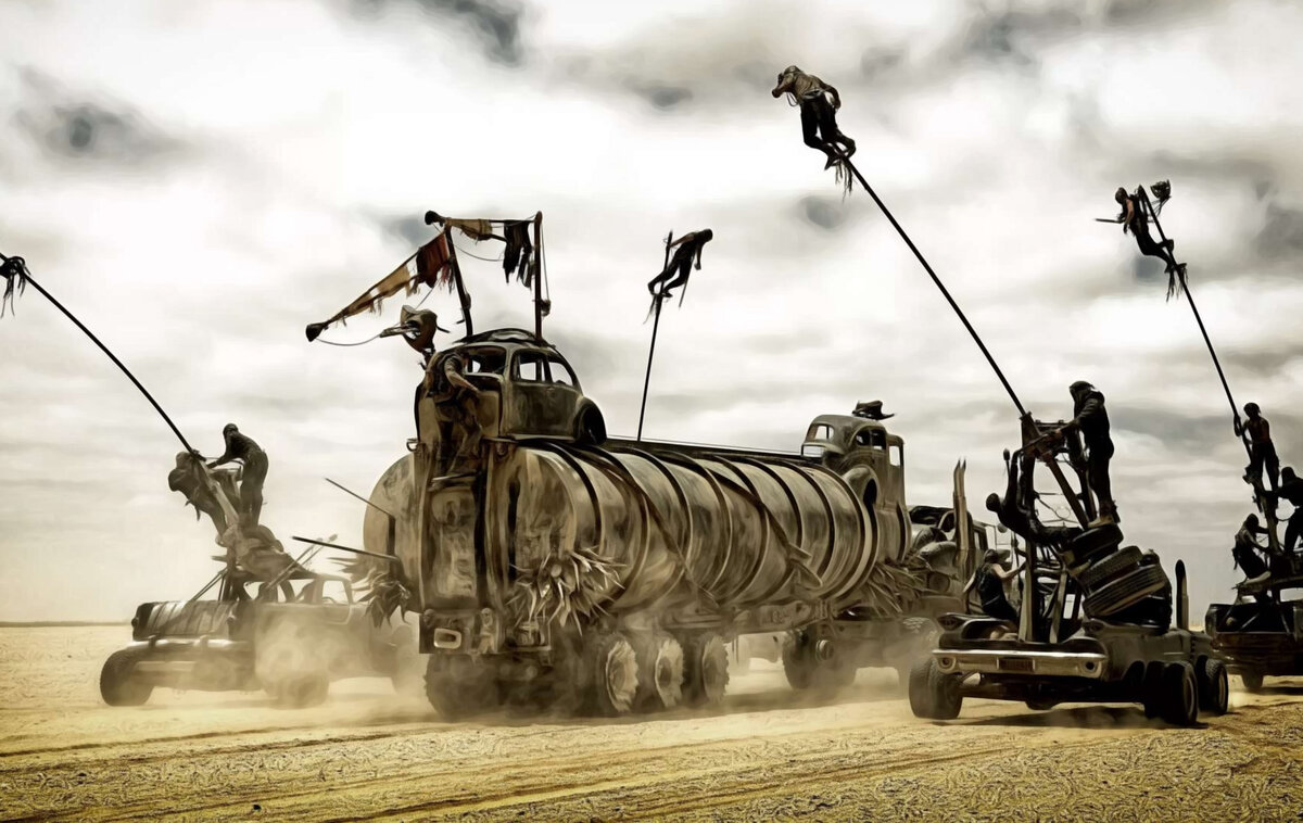 Кадр из фильма "Безумный Макс: Дорога Ярости"