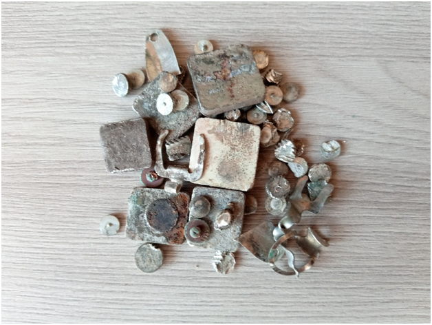 Для сравнения мои тридцать грамм за весну.