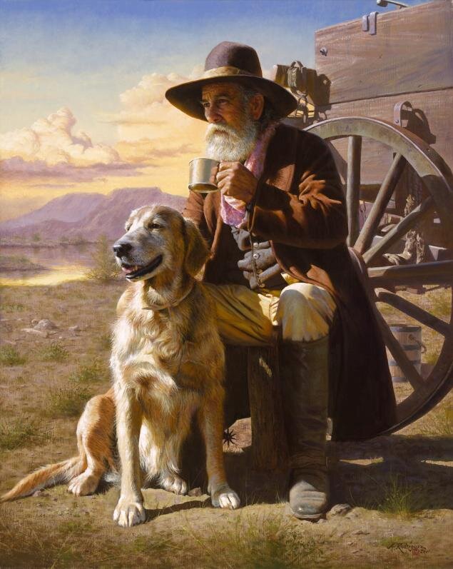 Художник Альфредо Родригес