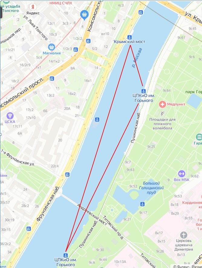 Москворецкие Бермуды на Яндекс-картах