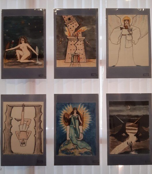 Арканы таро. Эскизы с комментариями. 1920-е. Музей истории религии, Спб