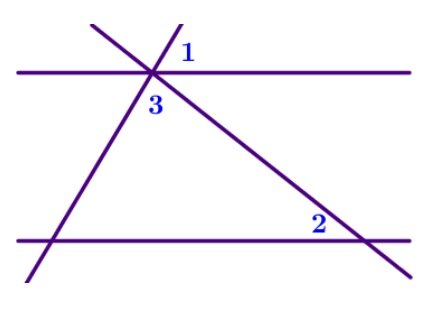 Прямые м н параллельны найдите угол 3