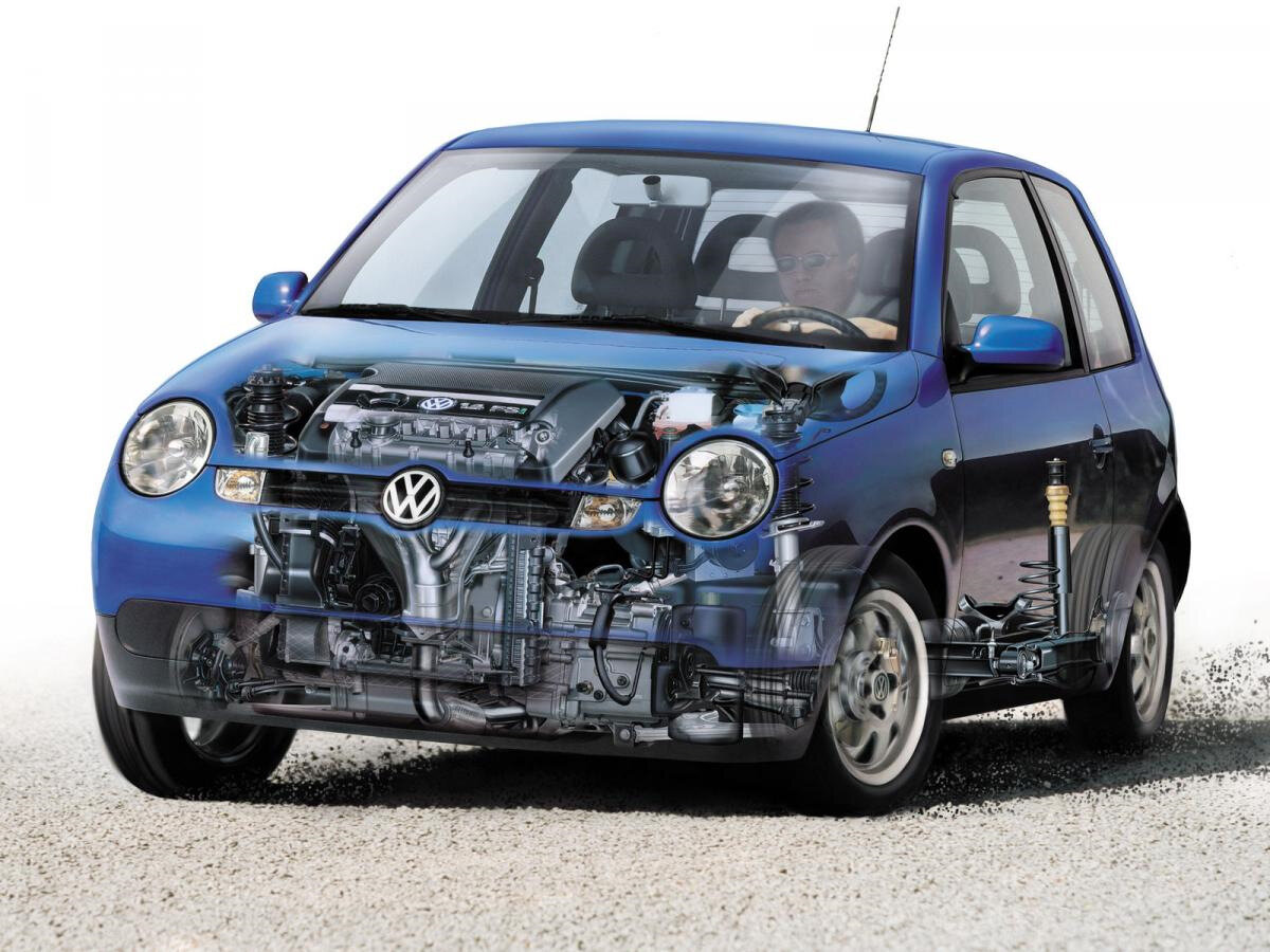 VW Lupo с дизельным двигателем
