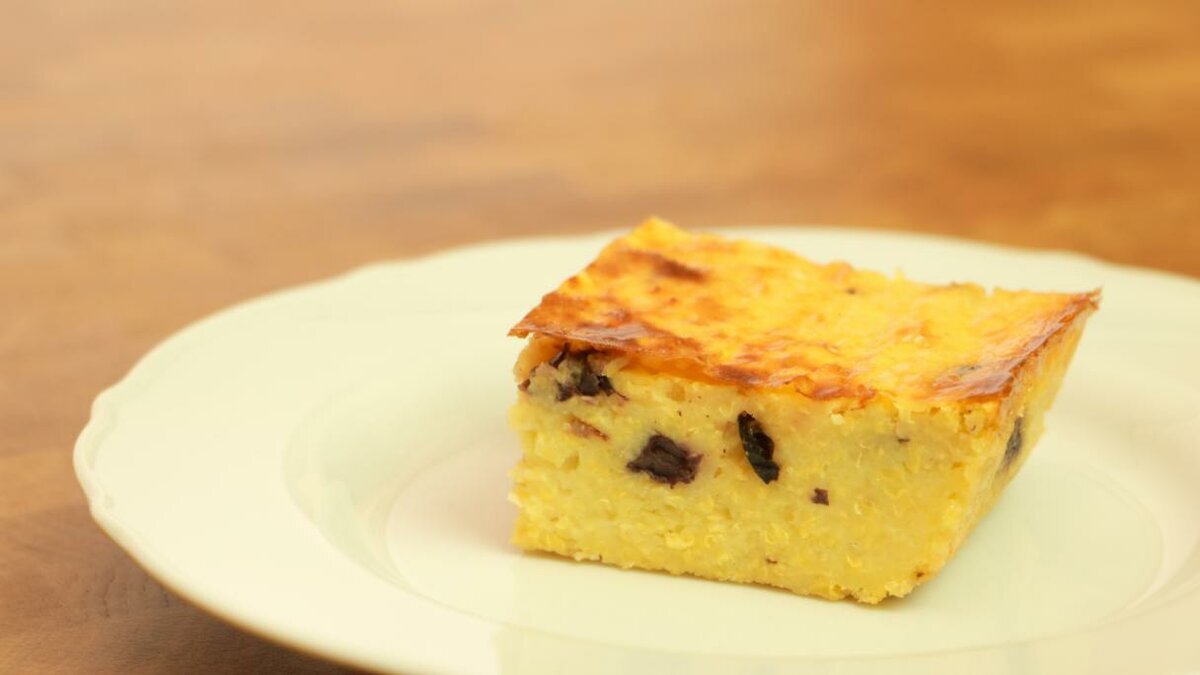 Десерт из пшенной каши, выпечка