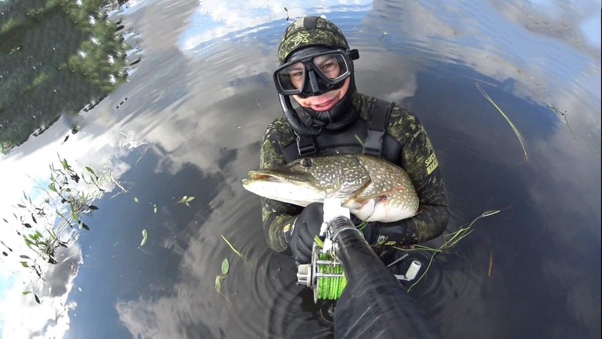 Съемка на подводную камеру Sony