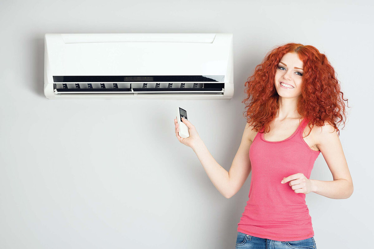 Этой барышне, видимо удалось подобрать нормальный кондиционер