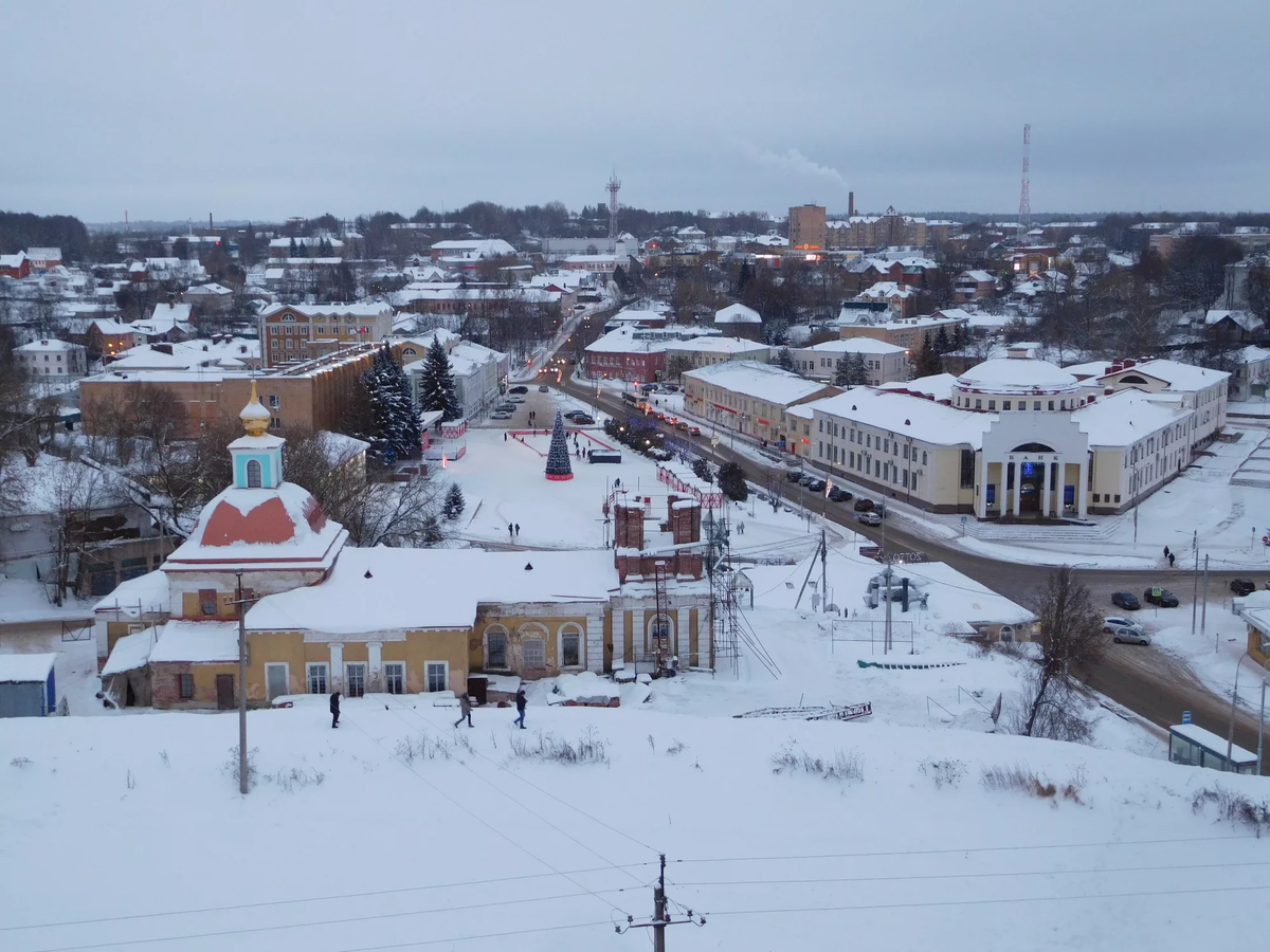 Историческая часть города.  Фото из Интернета.