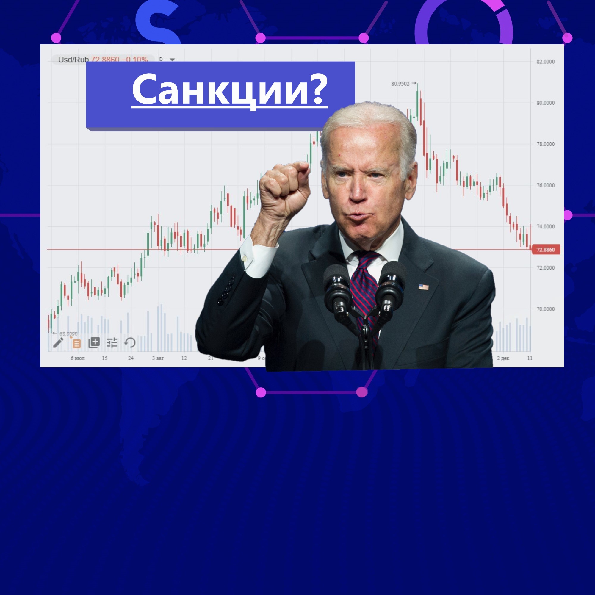 Доллар уже ниже 73. Я продолжаю не верить в ужесточение санкций США командой Байдена2