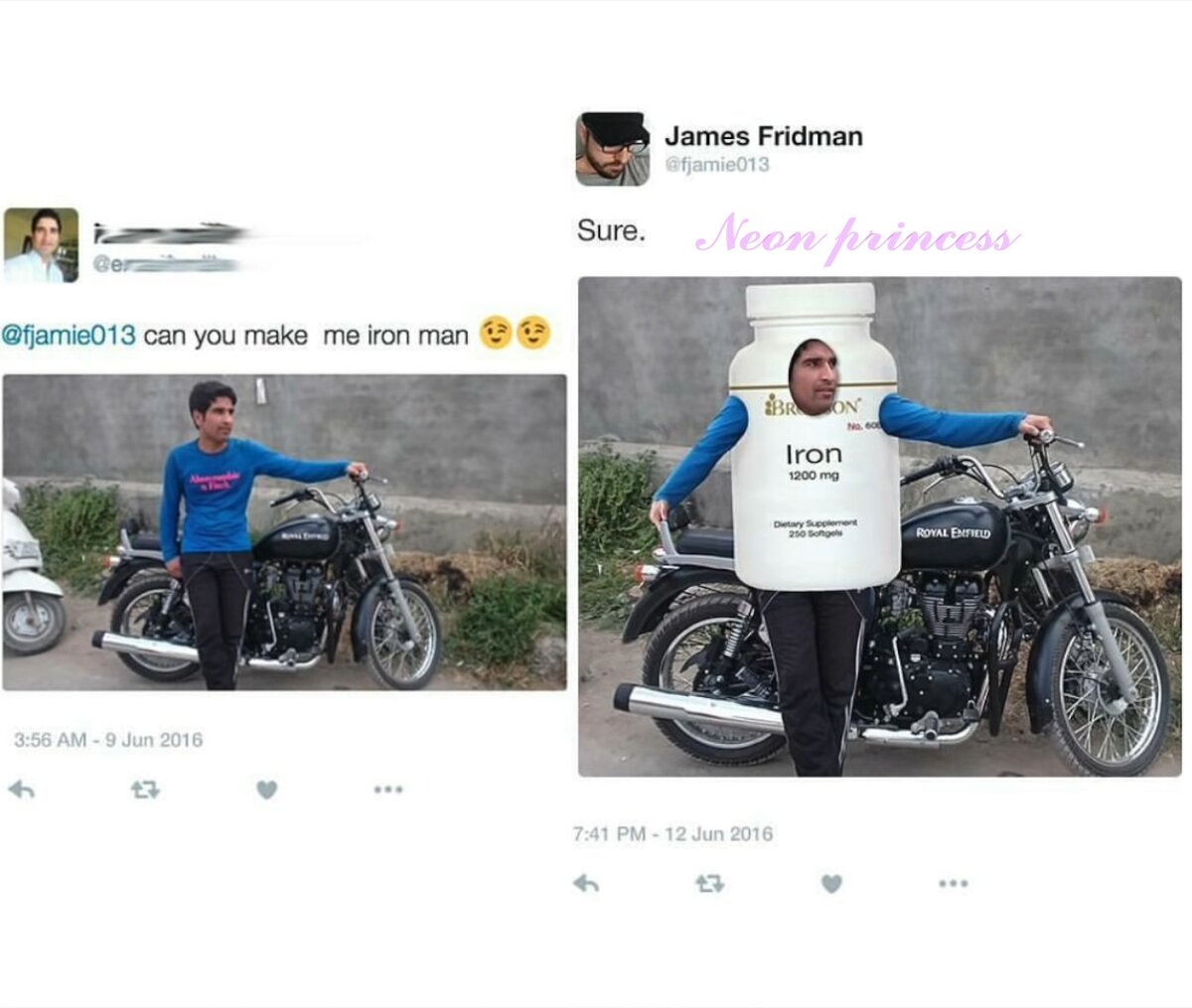 Железный человек - Iron man, обратите внимание на надпись. 