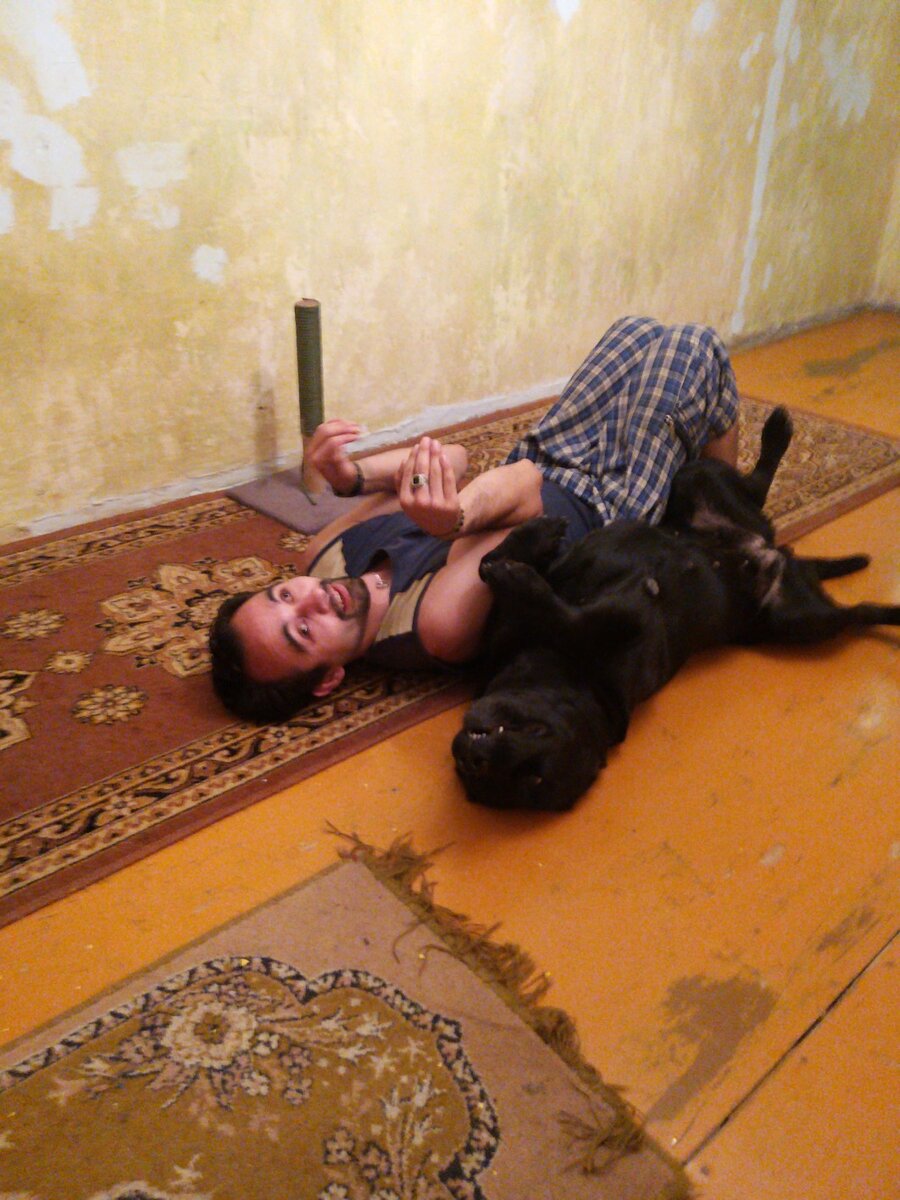 Фея с любимым "папой".